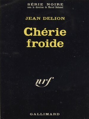 cover image of Chérie froide